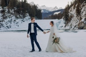 Фото зимней свадьбы