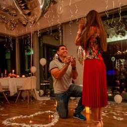 Предложение руки и сердца на крыше Москва-Сити Предложение руки и сердца на крыше Москва-Сити