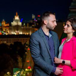 Романтический вечер на крыше в Москве Романтический вечер на крыше в Москве