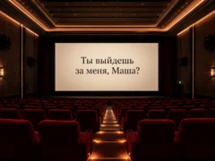 Предложение в кинотеатре с роликом из фотографий Light